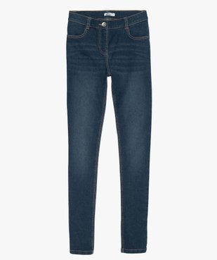 Jean fille coupe slim extensible 4 poches vue1 - GEMO (JUNIOR) - GEMO