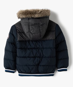 Blouson garçon matelassé à capuche – Lulu Castagnette vue4 - LULUCASTAGNETTE - GEMO