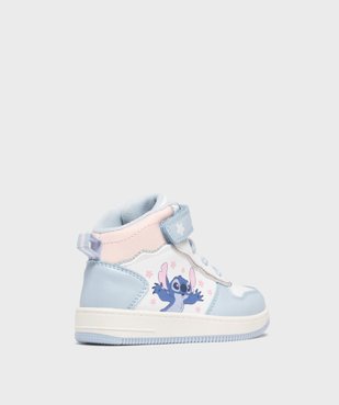 Baskets montantes à lacets et scratch fille - Stitch vue4 - LILO & STITCH - GEMO