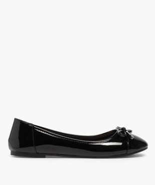 Ballerines femme à talon plat unies et vernies vue1 - GEMO(URBAIN) - GEMO