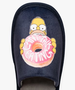 Mule d'intérieur motif Homer - Simpsons vue6 - SIMPSONS - GEMO