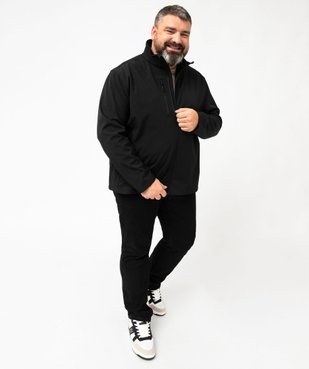 Blouson léger avec col montant homme vue8 - GEMO 4G HOMME - GEMO