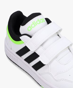 Baskets garçon bicolores à scratchs – Adidas Hoops 3.0 vue6 - ADIDAS - GEMO