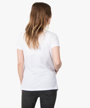 Tee-shirt de grossesse avec motif graphique vue3 - GEMO (MATER) - GEMO