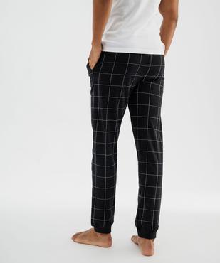 Pantalon de pyjama en jersey à taille élastique homme vue12 - GEMO(HOMWR HOM) - GEMO