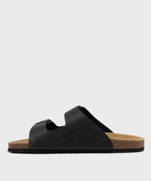 Mules ouvertes 2 brides femme - 5 Miles vue3 - 5 MILES - GEMO