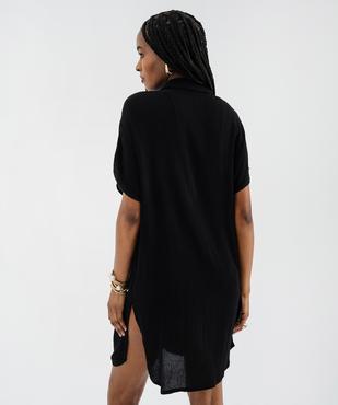 Veste de plage mi-longue à manches courtes femme vue3 - GEMO 4G FEMME - GEMO