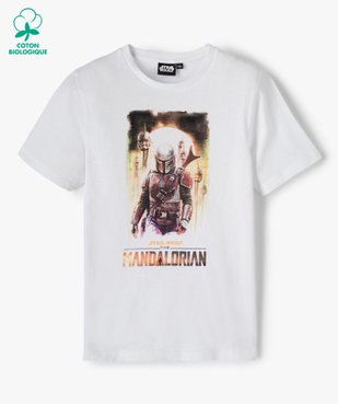 Tee-shirt garçon avec motif XXL – Star Wars vue1 - THE MANDALORIAN - GEMO