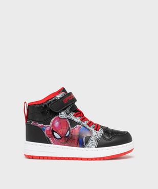 Baskets montantes SPIDERMAN à scratch garçon vue1 - SPIDERMAN - GEMO
