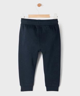 Pantalon de jogging avec ceinture bord-côte bébé garçon vue7 - GEMO 4G BEBE - GEMO