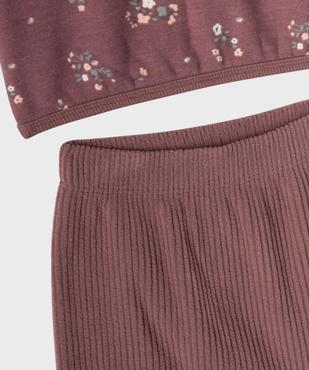 Ensemble 2 pièces sweat + pantalon côtelé bébé vue3 - GEMO 4G BEBE - GEMO