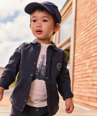 Ensemble 2 pièces chemise et tee-shirt bébé garçon - LuluCastagnette vue1 - LULUCASTAGNETTE - GEMO