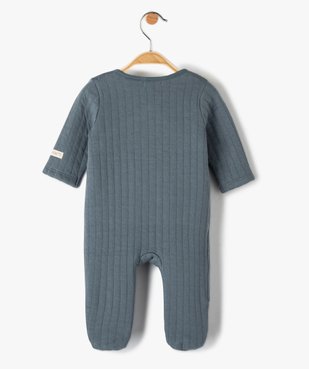 Pyjama bébé matelassé à fermeture zippée - LuluCastagnette vue4 - LULUCASTAGNETTE - GEMO