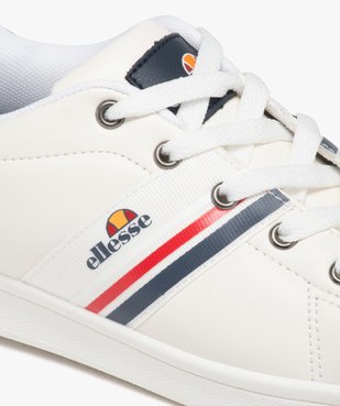 Baskets garçon style rétro avec bandes tricolores et à lacets - Ellesse vue6 - ELLESSE - GEMO