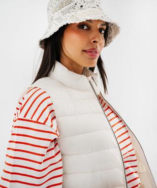 Doudoune fine sans manches à col montant femme vue2 - GEMO 4G FEMME - GEMO