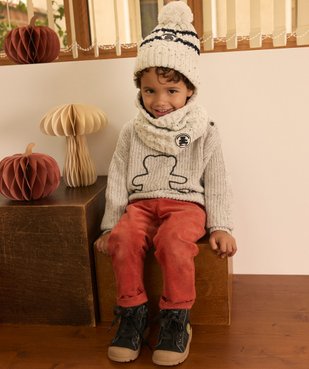 Pantalon en velours bébé garçon - LuluCastagnette vue4 - LULUCASTAGNETTE - GEMO