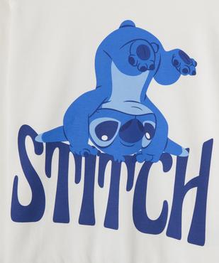 Sweat à capuche motif Stitch fille - Disney vue2 - LILO & STITCH - GEMO