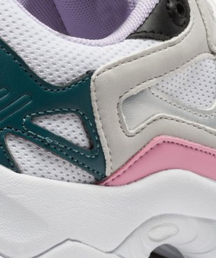 Baskets femme multicolores Select Low - Fila vue6 - FILA - GEMO
