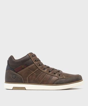 Baskets montantes à lacets homme vue1 - URBAN STEPS GEMO FOR GOOD - GEMO