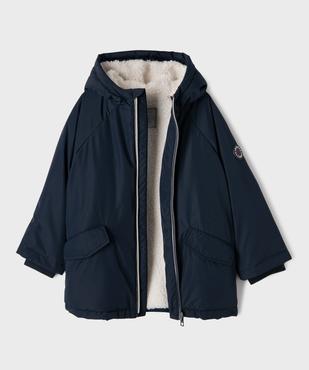 Blouson à capuche avec doublure chaude garçon - LuluCastagnette vue2 - LULUCASTAGNETTE - GEMO