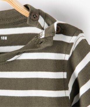 Tee-shirt bébé garçon à manches courtes avec motifs vue2 - GEMO 4G BEBE - GEMO