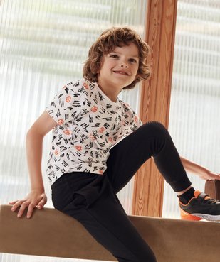 Tee-shirt garçon imprimé à manches courtes vue6 - GEMO (ENFANT) - GEMO