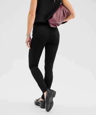 Jean Skinny taille haute stretch femme vue10 - GEMO(FEMME PAP) - GEMO