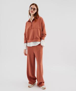 Pantalon extensible et confortable femme vue1 - GEMO(FEMME PAP) - GEMO