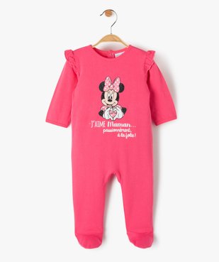 Pyjama bébé en jersey à motif Minnie - Disney vue1 - DISNEY DTR - GEMO
