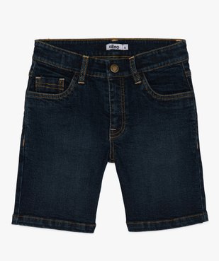 Bermuda garçon en jean coupe Regular vue2 - GEMO (ENFANT) - GEMO