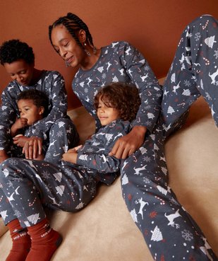 Pyjama homme imprimé spécial Noël vue2 - GEMO(HOMWR HOM) - GEMO