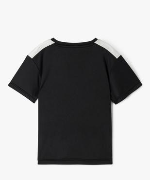 Tee-shirt sportif à bandes garçon vue4 - GEMO (ENFANT) - GEMO