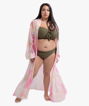 Haut de maillot de bain femme effet drapé - Gémo x Lalaa Misaki vue5 - GEMO (PLAGE) - GEMO