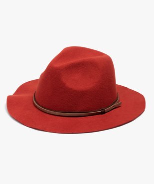 Chapeau femme en feutrine avec double lien vue1 - GEMO (ACCESS) - GEMO