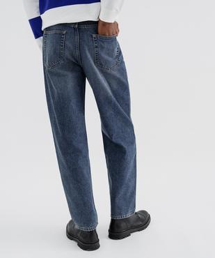 Jean loose en denim délavé homme vue3 - GEMO 4G HOMME - GEMO