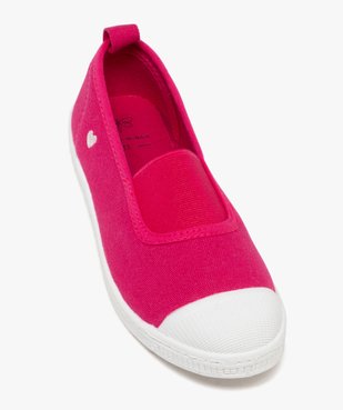 Chaussures en toile avec élastique et bout renforcé fille vue6 - LOVELY WINGS - GEMO