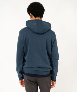 Sweat à capuche intérieur molletonné homme vue3 - GEMO 4G HOMME - GEMO