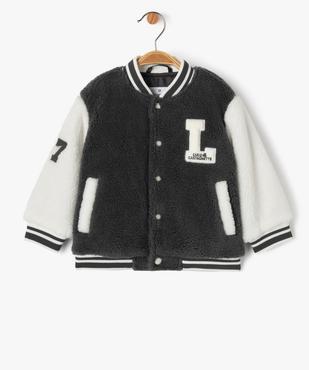 Blouson chaud bicolore bébé garçon - LuluCastagnette vue1 - LULUCASTAGNETTE - GEMO
