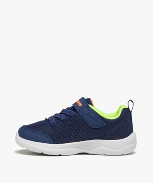 Baskets garçon légères en mesh détails fluo - Skechers vue3 - SKECHERS - GEMO
