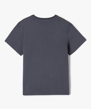Tee-shirt garçon à message imprimé vue3 - GEMO 4G GARCON - GEMO