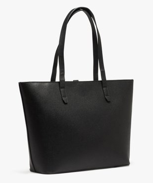 Sac à main femme forme trapèze pour ordinateur portable vue2 - GEMO (ACCESS) - GEMO