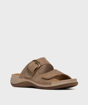 Mules deux brides spéciales confort femme vue2 - G'FLEX - GEMO