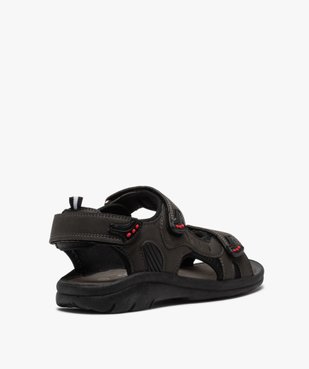 Sandales sport garçon à brides scratch vue4 - SANS MARQUE - GEMO
