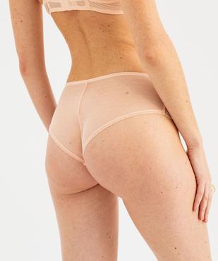 Shorty en dentelle et tulle femme (lot de 2) vue2 - GEMO(HOMWR FEM) - GEMO