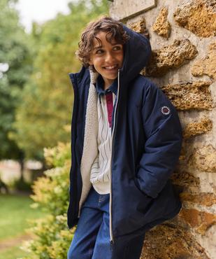 Blouson à capuche avec doublure chaude garçon - LuluCastagnette vue6 - LULUCASTAGNETTE - GEMO