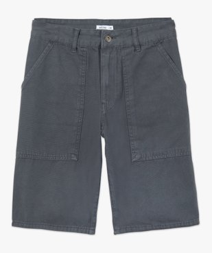 Bermuda homme avec larges poches plaquées vue4 - GEMO (HOMME) - GEMO