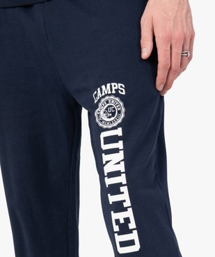 Pantalon de jogging homme avec inscription – Camps United vue2 - CAMPS UNITED - GEMO