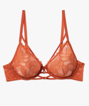 Soutien-gorge corbeille en dentelle avec armatures vue5 - GEMO(HOMWR FEM) - GEMO