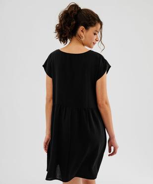 Robe courte ample recto verso femme vue3 - GEMO(FEMME PAP) - GEMO
