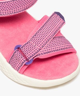 Sandales sport fille extra-légères à scratch vue6 - GEMO (ENFANT) - GEMO